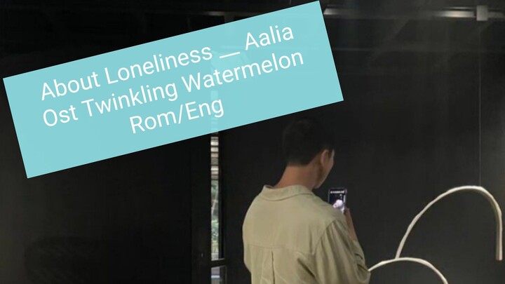 About Loneliness __ AaliaOst Twinkling WatermelonRom/Eng Lyrics