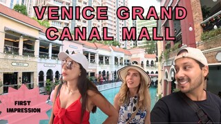 First Impression of Grand Canal Venice Mall Manila Philippines