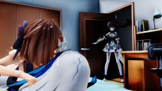 [MMD]Seele Vollerei opens the door and is surprised