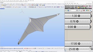 Blended Wing Body - Base Sections