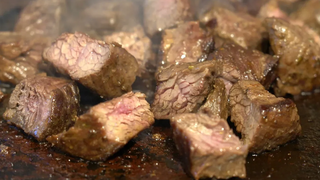 Thick Skirt Steak ( ) / Korean Street Food / NamGwangju Night Market Gwangju korea