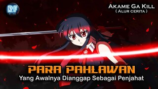 PERTEMPURAN TERBESAR SEPANJANG SEJARAH |  SELURUH ALUR CERITA ANIME AKAME GA KILL