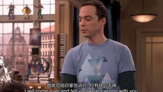 【TBBT】谢耳朵：捐100万，我就莅临你家告诉你，你有什么毛病。哈哈哈哈哈哈笑死
