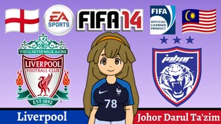 Kinako FIFA 14 | Liverpool VS Johor Darul Ta'zim