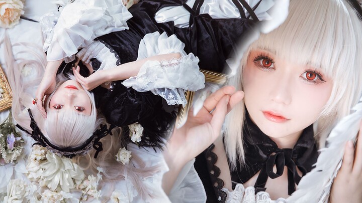 Come and make a contract with the mercury lamp. (Rose Girl cosplay)