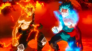 midoriya and bakugo vs nine #CriptuzAnimeMV