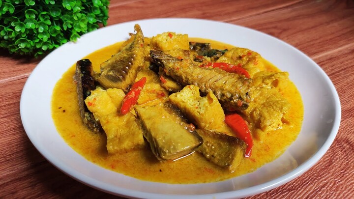 cara masak ikan tongkol kuah santan ‼️ kotokan tongkol pedas