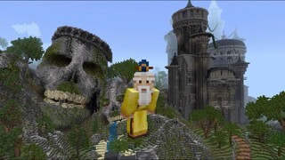 Minecraft / Exploring A Massive Lost And Forgotten Island | Cursed Island By Withercore Part 1