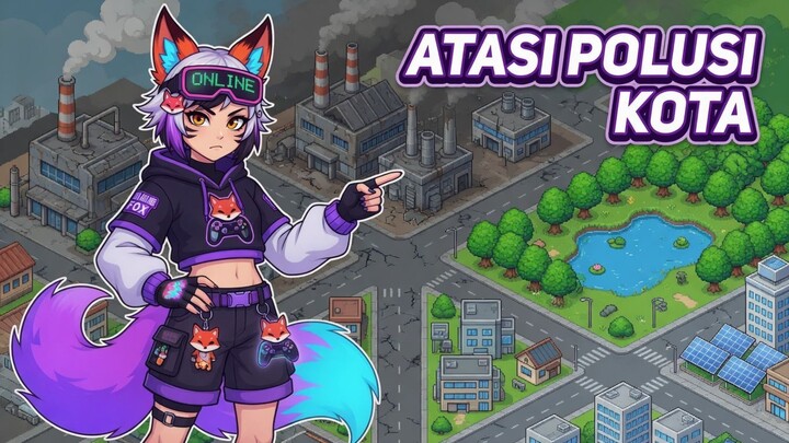 Tips Atasi Polusi Kota TheoTown Ala Anak Muda