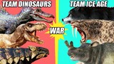 Dinosaurs vs Primal Beasts Turf War | SPORE