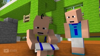 Upin & Ipin - Prangko Kesayangan Kak Ros Bahagian 3 (Minecraft Animation)