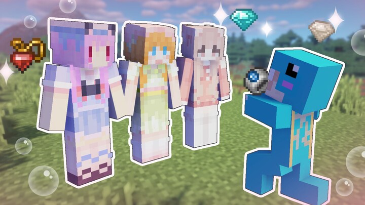 Minecraft—but we can become rich ladies!