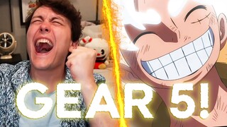 GEAR 5 IS HERE! RogersBase Reacts - ONE PIECE EPISODE 1071 (GEAR 5 LUFFY VS KAIDO)