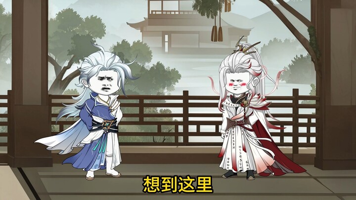 我当然是陪着师弟一起了。