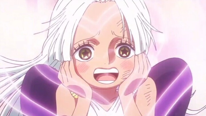 Little Hancock also got in touch with Luffy ()