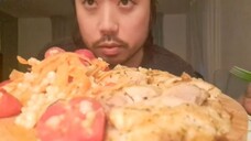ASMR CHICKEN & PEARL COUSCOUS SALAD 🍗🥗