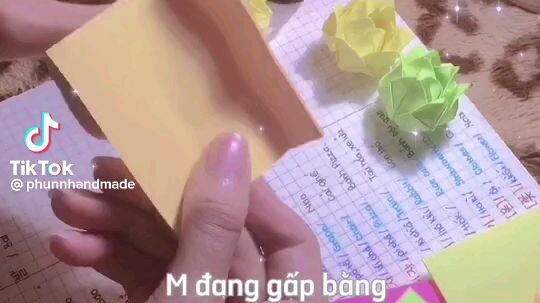 xếp giấy đơn giản