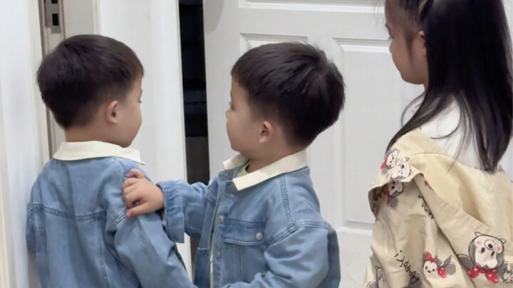 首先，我承认有天赋遗传这件事，其次，你俩能不能别当着女孩子面打架？