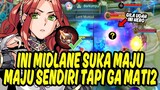 SUKA MAJU MAJU DALEM TOWER BUKANNYA MATI MALAH DAPET KILL DAN MVP - Mobile Legends