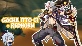 GACHA C1 ITTO SAMA REDHORN! TAPI KOK GINI AMAT YAAA | Genshin Impact Indonesia