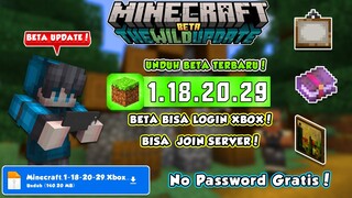 DownloaD!!🔥 Minecraft PE 1.18.20.29 GratiS! Beta Terbaru | Bisa Login XboX & Bisa Main Server!