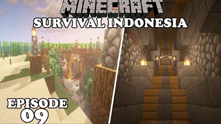 Renovasi Tempat Mining Cuy - MINECRAFT SURVIVAL INDONESIA (09)