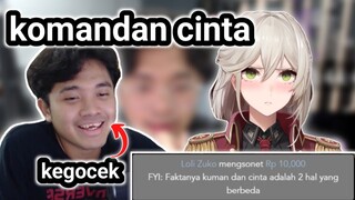 Bang al bilang komandan cinta, Kegocek lagi