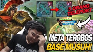 META 5 ORANG TELEPORT BASE MUSUH !! AUTO KAGET MEREKA ! R7 LAPU-LAPU