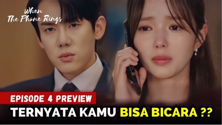 When The Phone Rings Episode 4 Preview | Bae Sa-eun Mengetahui Jika Hee-joo Bisa Bicara 😶‼️