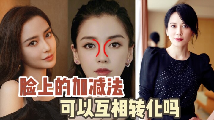 هل يمكن تحويل عمليات الجمع والطرح على الوجه إلى بعضها البعض؟