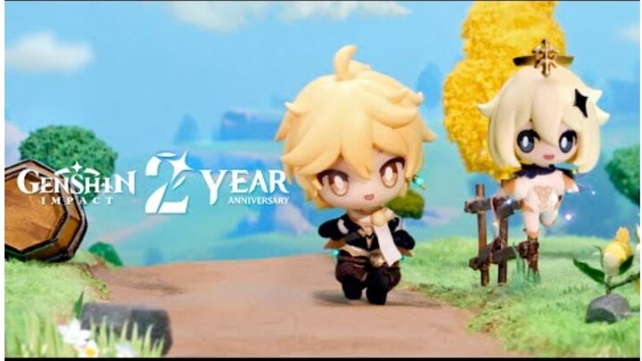 Rarities on the Road" 2nd Anniversary Stop Motion Animation | Genshin Impact