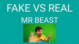 MrBeast Fake vs Real...