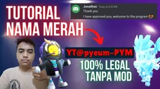 Tutor Nama Merah❓ Cara Jadi Official Content Creator Stumble Guys✔️