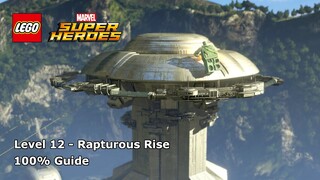#12 Rapturous Rise 100% Guide - LEGO Marvel Super Heroes