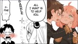 Anya helps Tsundere Damian With his Art Project | spy x family