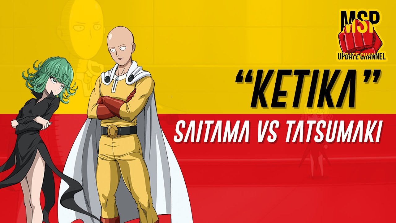 SAITAMA KALAH? GAROU COSMIC MENGHAJAR SAITAMA TANPA AMPUN