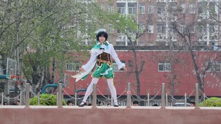 开封市第二十五中学文艺广场 极乐净土直拍