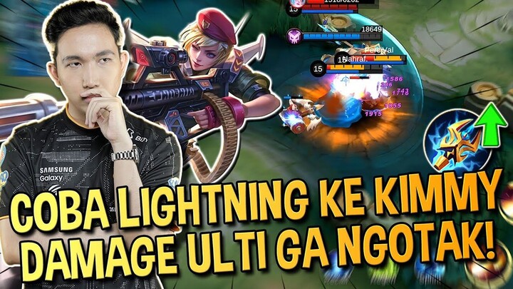 SESAKIT INI ULTI KIMMY KALO PAKE LIGHTNING!!! - Mobile Legends