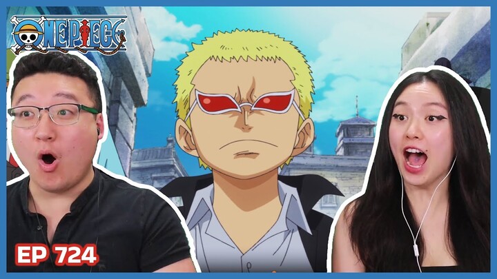 TREBBOL AND DOFFY'S BACKSTORY! PIYAAA | One Piece Episode 724 Couples Reaction & Discussion