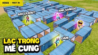 Team Free Fire xây map mê cung bắn nhau cực chiến | HEAVY Free Fire