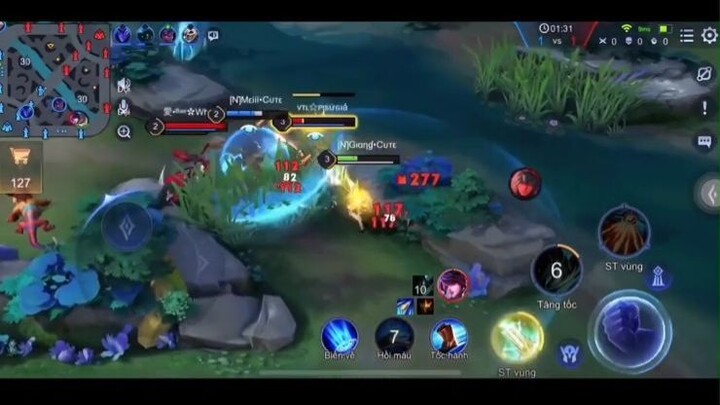 Đây là cách chơi, lối di chuyển trong tay cao thủ, chỉ cần bạn có kỹ năng thì game sẽ dễ #Gamehay