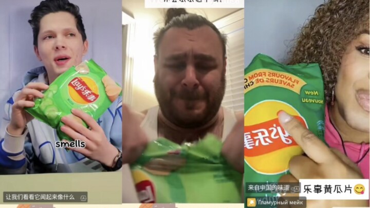 [TikTok] Some foreigners try Lay’s Cucumber-flavored Potato Chips—only available in China—and they’r