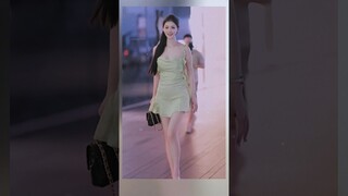 beautiful girls Chinese street fashion style 😘#beautiful #shorts