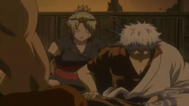 Gintama: Tsukuyomi and Gintoki are going to join a gang, and Gintoki is stunned when they try their 