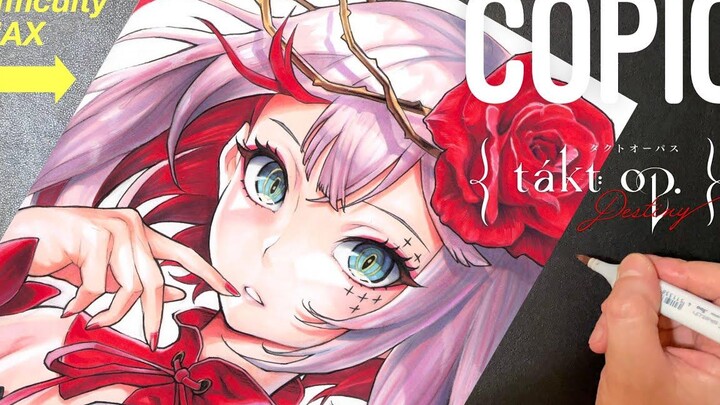 Destiny | copic | Anime Drawing