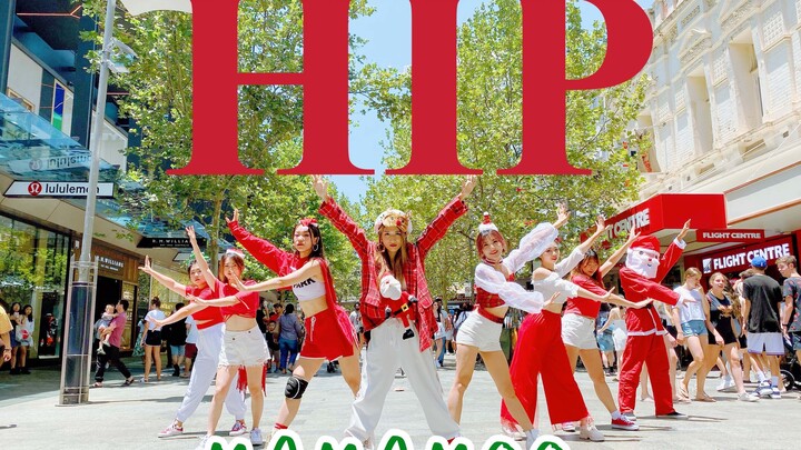 [عيد ميلاد سعيد] رقصة سانتا كلوز في الشارع "HIP" لفرقة MAMAMOO [استوديو رقص TM]
