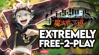 BLACK CLOVER MOBILE IS EXTREMELY FREE-2-PLAY FRIENDLY WITH RESOURCES & CURRENCY. I AM PROOF AS F2P