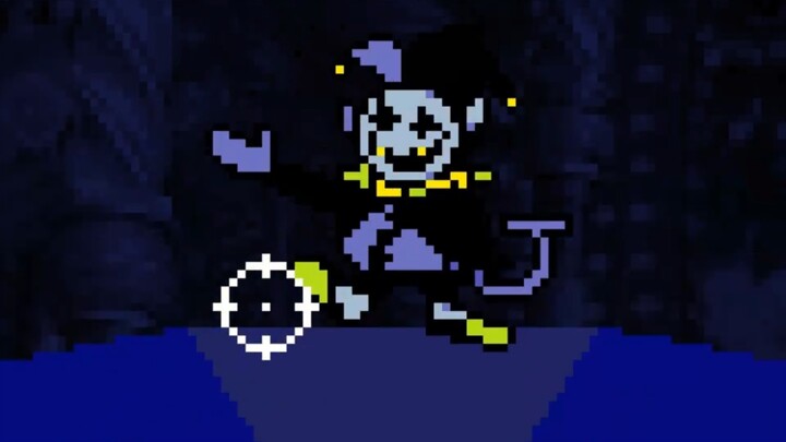 Jevil bertarung, tapi Kris membawa pistol... [Animasi Deltarune]