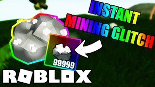 *NEW GLITCH* INSTANT MINING GLITCH ON ROBLOX SKYBLOCK | ROBLOX SKYBLOCK [BETA]