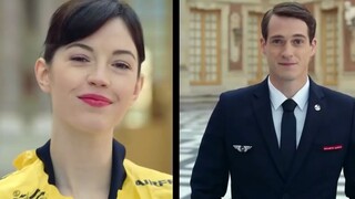 法国航空宣传片，审美和创意太棒了